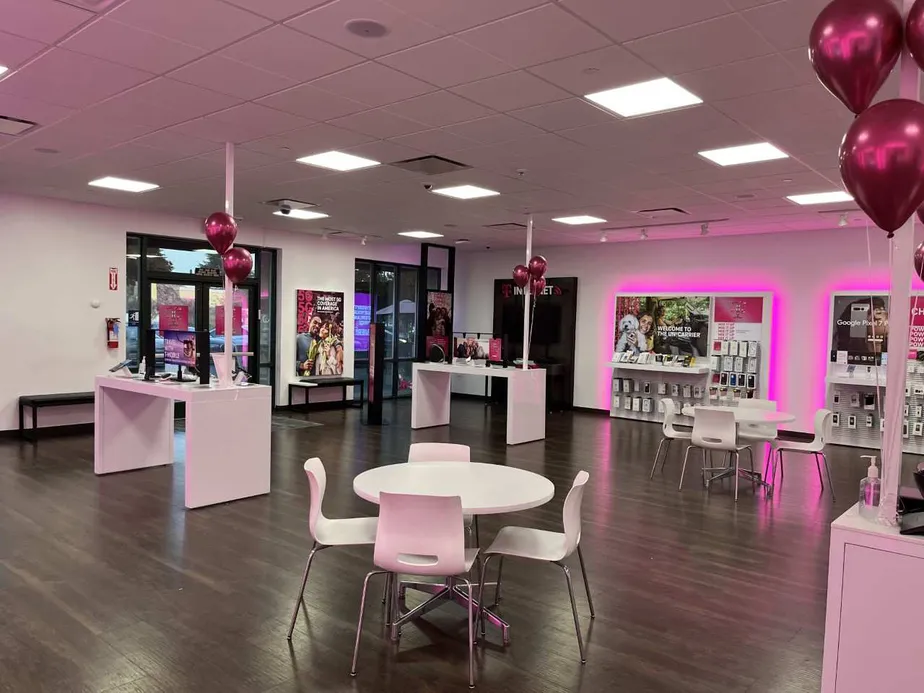 Interior photo of T-Mobile Store at Main St & Eucalyptus Dr, American Canyon, CA