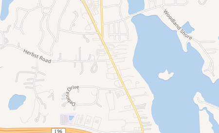 map of 8066 Grand River Brighton, MI 48114
