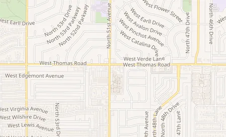 map of 5045 W. Thomas Rd Phoenix, AZ 85031