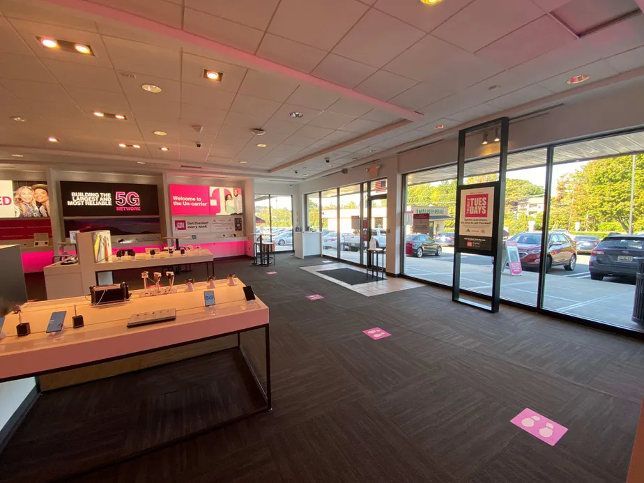Interior photo of T-Mobile Store at Quince Orchard Rd & Firstfield Rd, Gaithersburg, MD