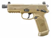 FN FNX-45 Tactical FDE .45 ACP 15rd 5.3" Pistol 66968 | 66968