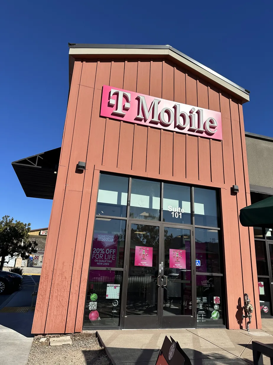 Exterior photo of T-Mobile Store at E Hwy 246 & Freear Dr, Buellton, CA