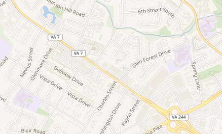 map of 5918 Leesburg Pike C Falls Church, VA 22041