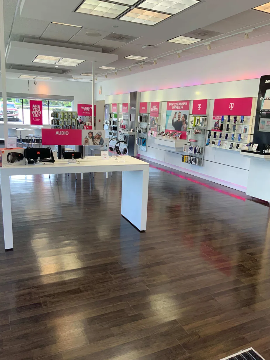 Interior photo of T-Mobile Store at Woodbury Ave & Durgin Lane, Portsmouth, NH