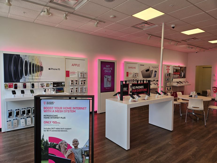 Interior photo of T-Mobile Store at Marlton Square, Marlton, NJ