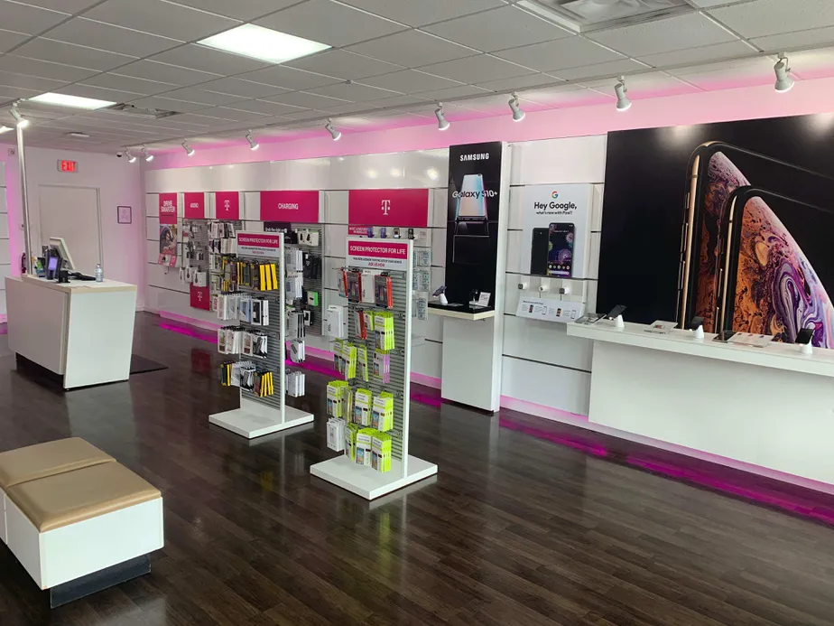 Interior photo of T-Mobile Store at S. Hairston Rd & Redan Rd, Stone Mountain, GA