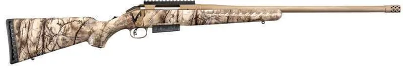 Ruger American Rifle 450Bushmaster w/Go Wild Camo 3+1 22" 26928 - Ruger