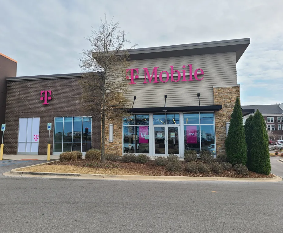 Exterior photo of T-Mobile Store at Madison Hwy 72 & Brookridge Dr, Madison, AL