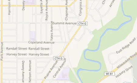 map of 1655 Copeland Ave Beloit, WI 53511