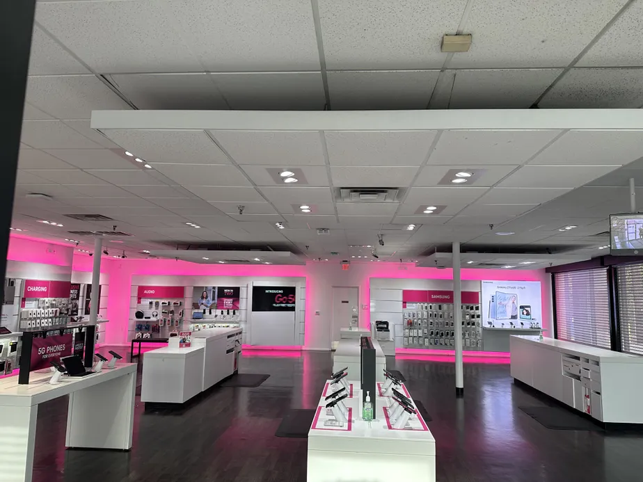 Interior photo of T-Mobile Store at The Commons at Deerbrook, Humble, TX