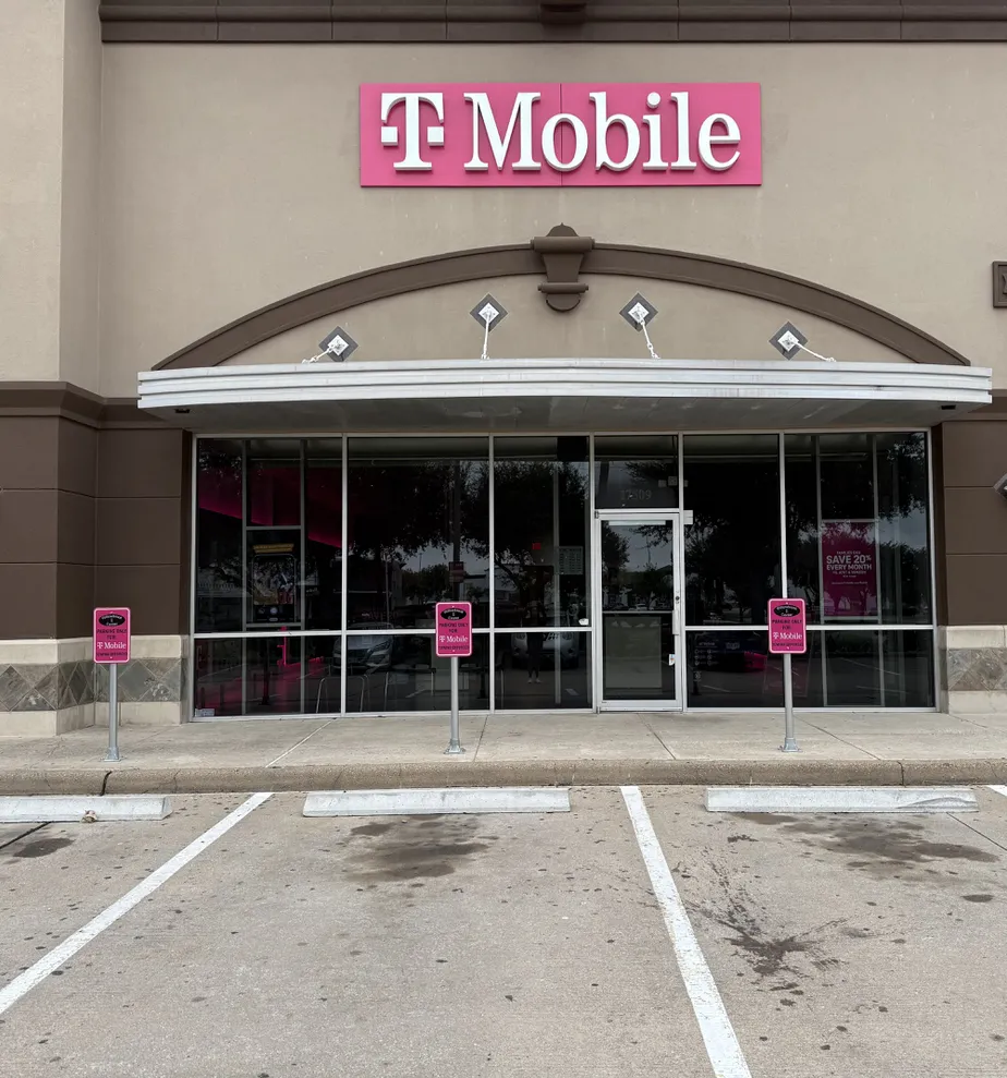  Exterior photo of T-Mobile Store at Gessner & Hwy 249, Houston, TX 