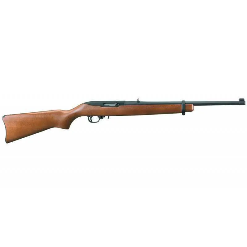 Ruger 10/22 Carbine .22 LR Semi-Auto 10rd 18.5" Rifle, Hardwood Stock 1103 - Ruger
