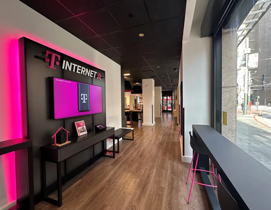  Interior photo of T-Mobile Store at Market St & 3rd St, San Francisco, CA 