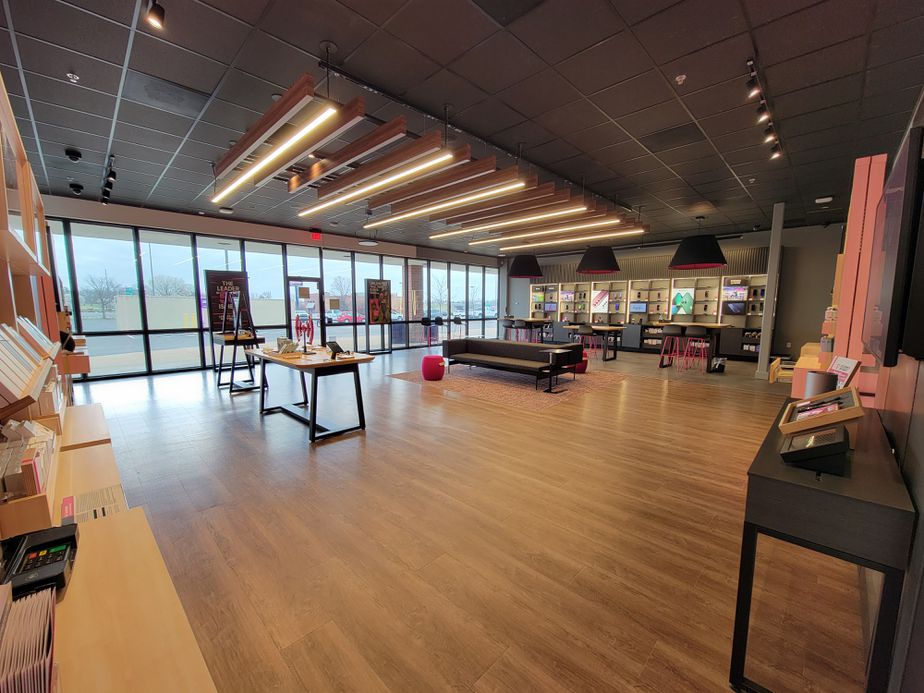 Interior photo of T-Mobile Store at Cave Springs Center, Saint Peters, MO