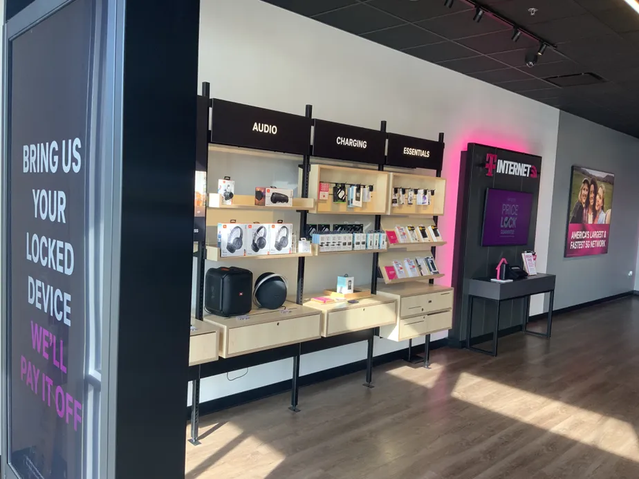 Interior photo of T-Mobile Store at Hwy 75 & Knox, Dallas, TX