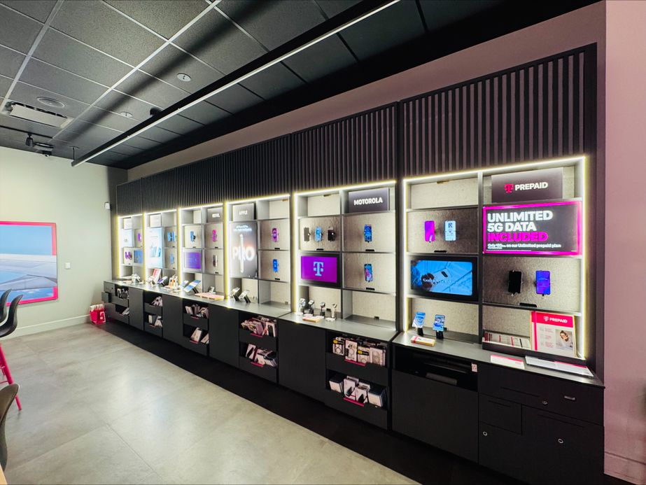 Interior photo of T-Mobile Store at W Colonial Dr & Dorscher Rd, Orlando, FL