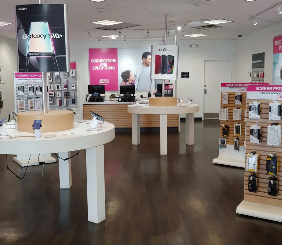 Interior photo of T-Mobile Store at Park Ave & Parker St, Worcester, MA