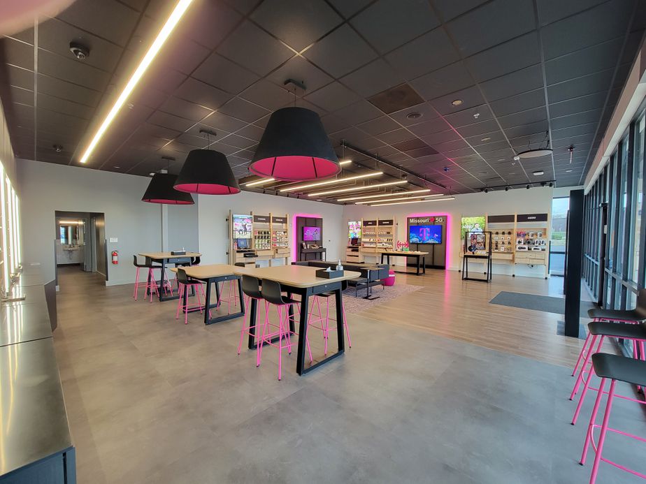 Interior photo of T-Mobile Store at Cave Springs Center, Saint Peters, MO