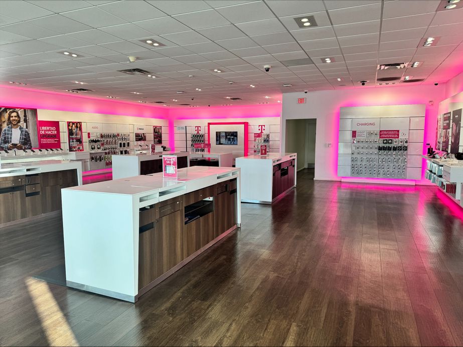 Interior photo of T-Mobile Store at W 49th St & W 8th Ave, Hialeah, FL