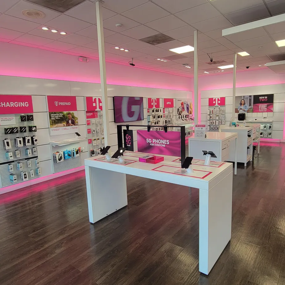 Interior photo of T-Mobile Store at Shops At Boardman Park, Youngstown, OH