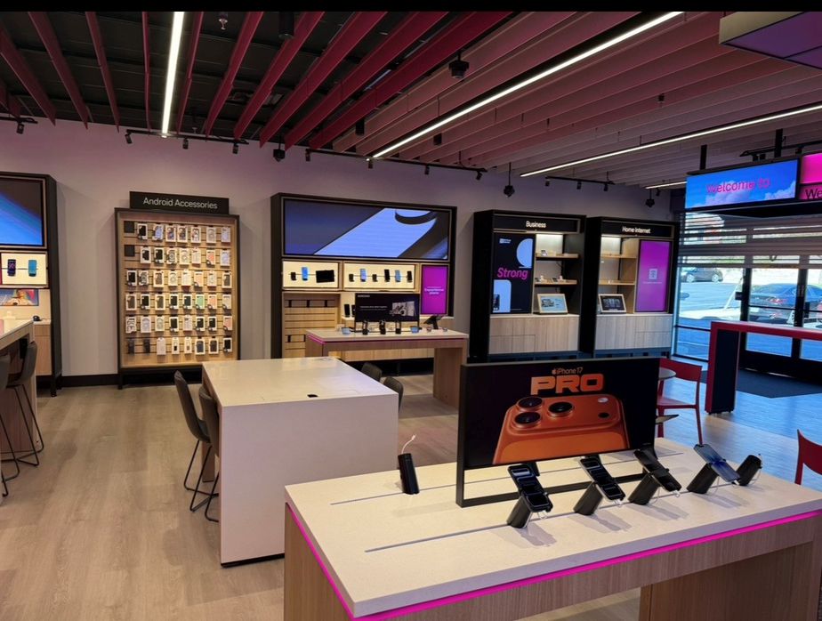  Interior photo of T-Mobile Store at Durango & 215, Las Vegas, NV 