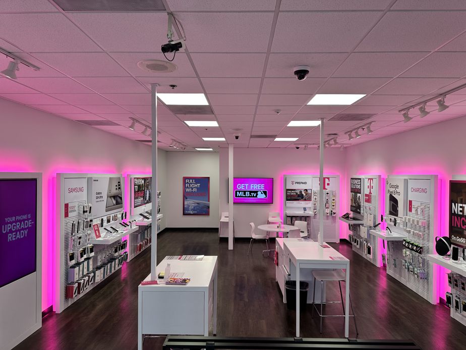 Interior photo of T-Mobile Store at Fisher's Landing Marketplace, Vancouver, WA