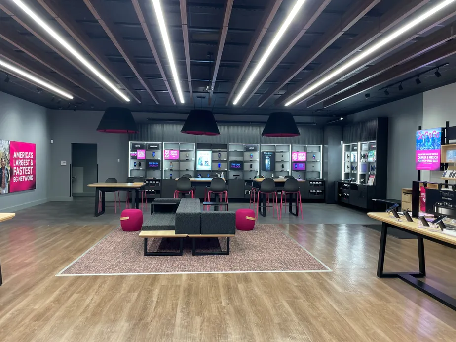 Interior photo of T-Mobile Store at Copperfield, Houston, TX