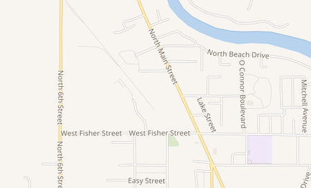 map of 1004 N Main St Monticello, IN 47960