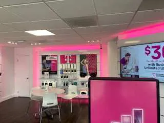 Interior photo of T-Mobile Store at Rt 38 - Lowes Center, Maple Shade, NJ
