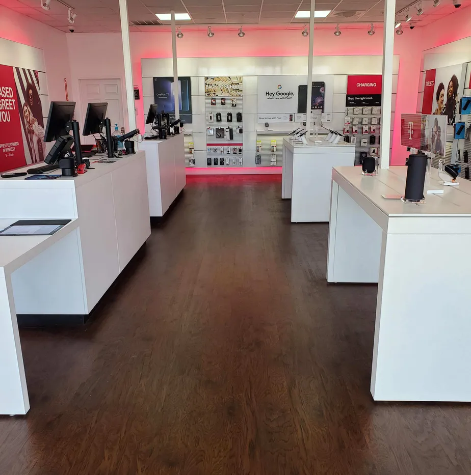 Interior photo of T-Mobile Store at Hwy 183 & Fm 2243, Leander, TX