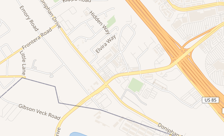 map of 3910 Doniphan Dr C El Paso, TX 79922