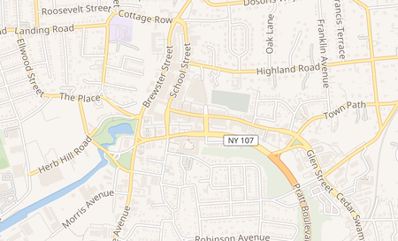 map of 17943 Hillside Ave Jamaica, NY 11432