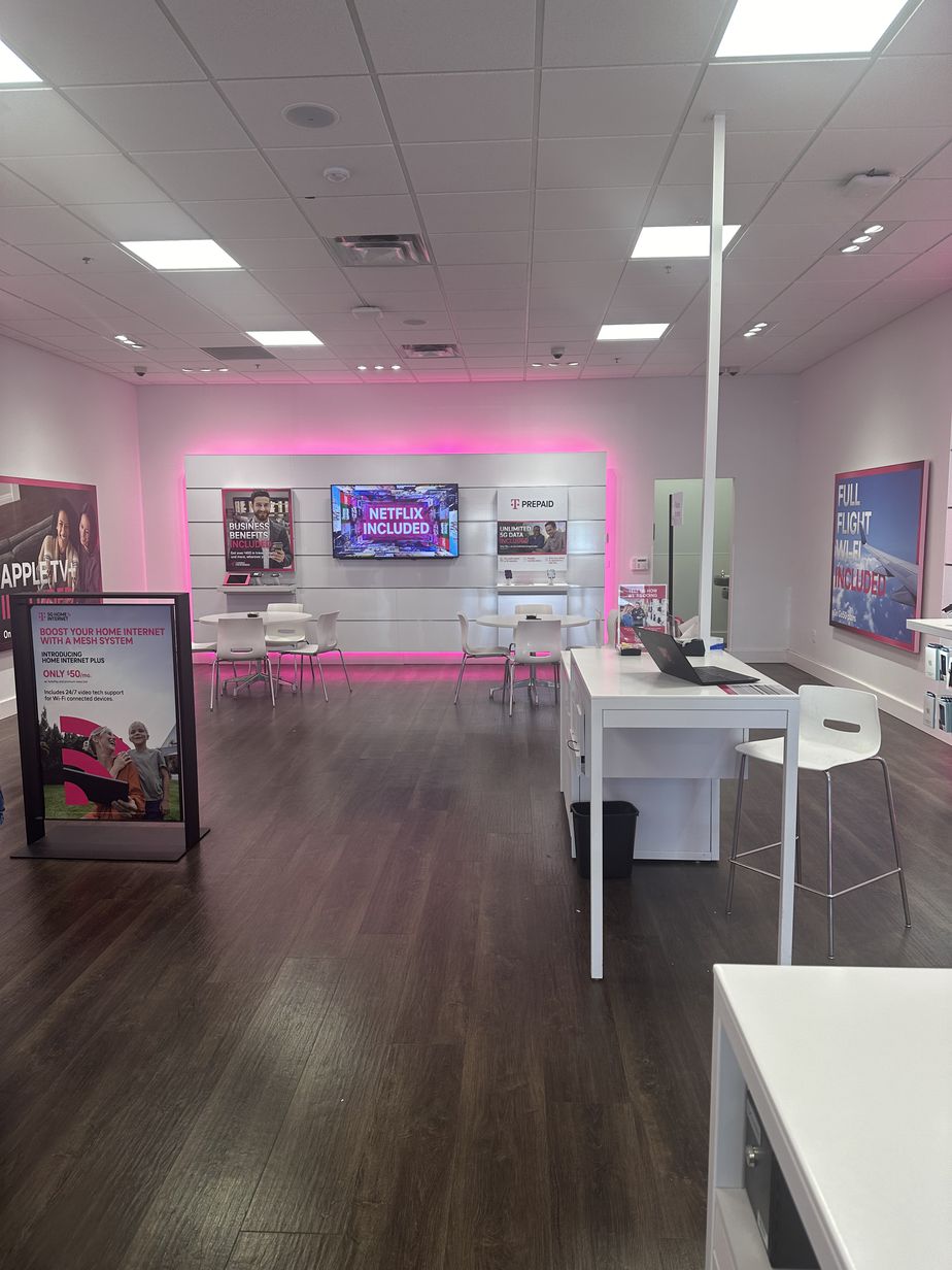 Interior photo of T-Mobile Store at Crystal Center, Crystal, MN