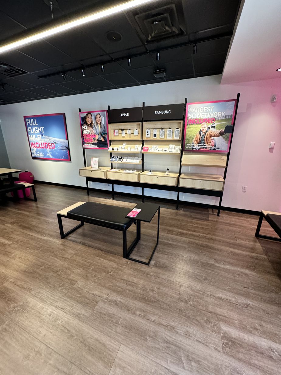 Interior photo of T-Mobile Store at Main & 10th, Newton, KS
