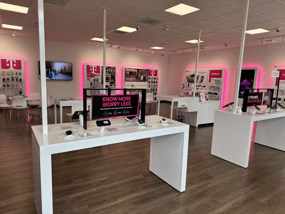 Interior photo of T-Mobile Store at Main & Centennial, Lindale, TX