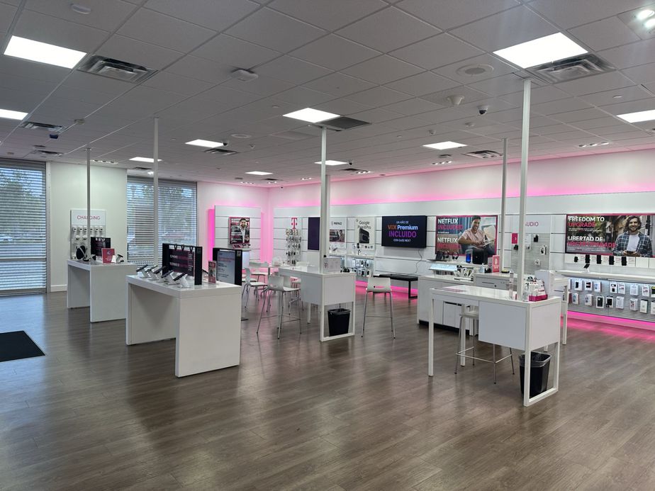 Interior photo of T-Mobile Store at Imperial Hwy & Idaho, La Habra, CA