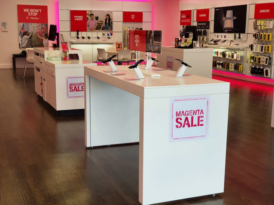 Interior photo of T-Mobile Store at L Street & 120th, Omaha, NE