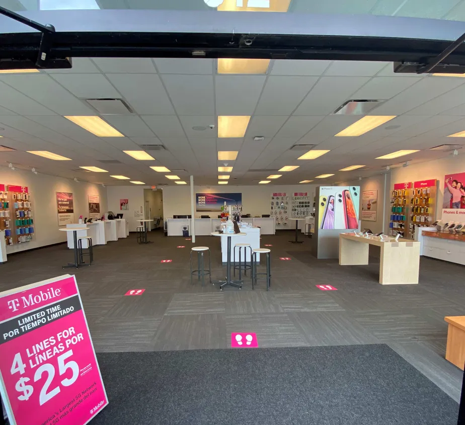 Interior photo of T-Mobile Store at Santa Barbara Blvd & SW 2nd Ave, Cape Coral, FL
