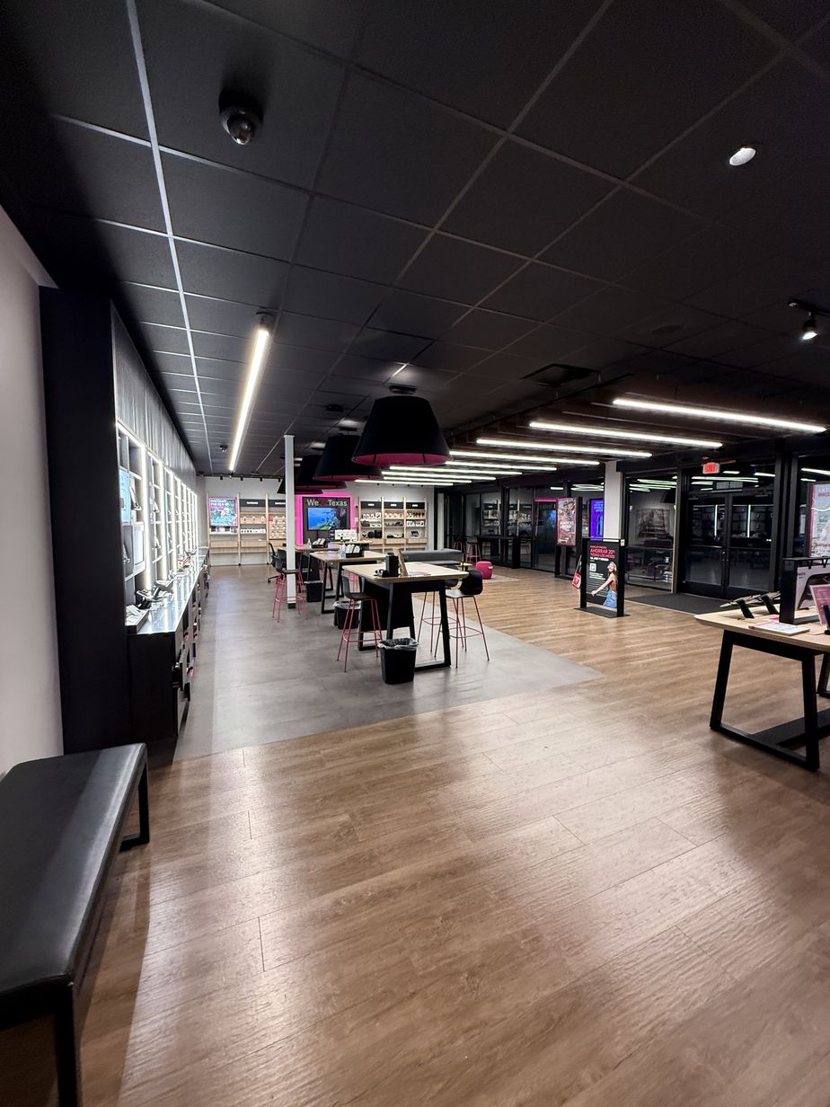 Interior photo of T-Mobile Store at E Expressway 83 & S Mccoll Rd, McAllen, TX
