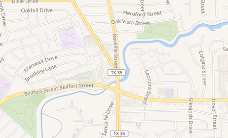 map of 6332 Telephone Rd Houston, TX 77087