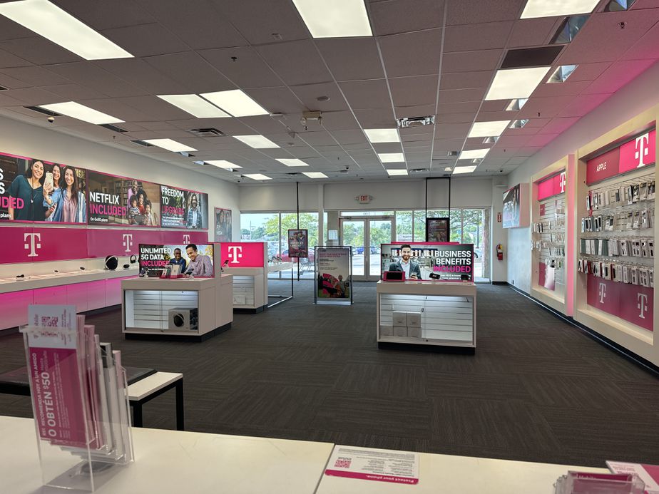 Interior photo of T-Mobile Store at New Circle Rd & Boardwalk, Lexington, KY