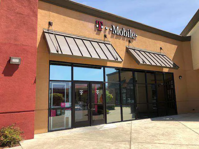 Exterior photo of T-Mobile store at Main St & Bernal Dr, Salinas, CA