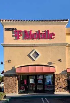 Exterior photo of T-Mobile store at Collier Ave & Hunco Way, Lake Elsinore, CA