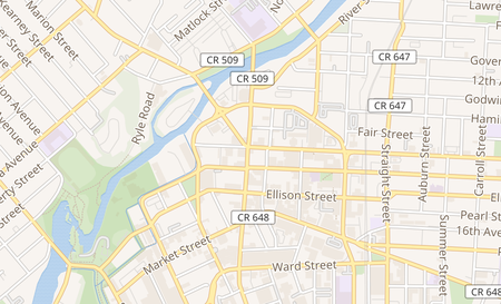 map of 123 Main St Paterson, NJ 07505