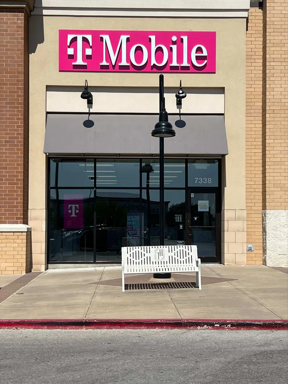 Exterior photo of T-Mobile Store at S Olympia Ave & Town Center Dr, Tulsa, OK