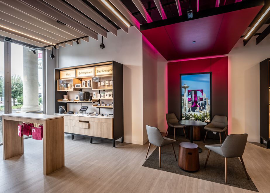 Interior photo of T-Mobile Store at Everett Mall Way & 95th Ct SE, Everett, WA