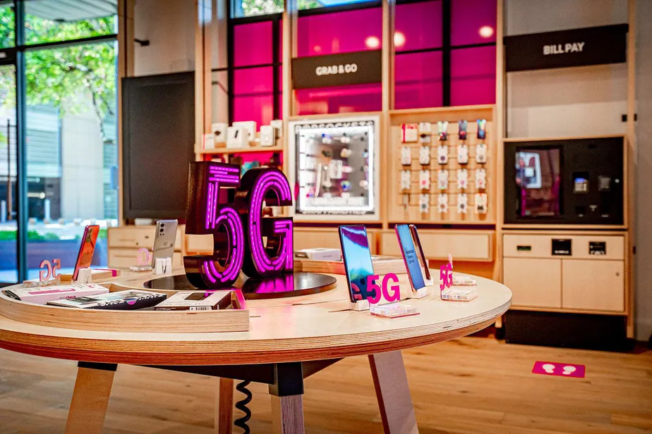 Image of T-Mobile store at 5800 Legacy Dr Suite C-9