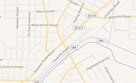 map of 901 Wooster Rd North Barberton, OH 44203