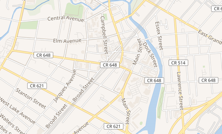 map of 29 E Milton Ave Rahway, NJ 07065