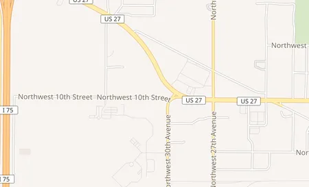 map of 2999 NW 10th St Ocala, FL 34475